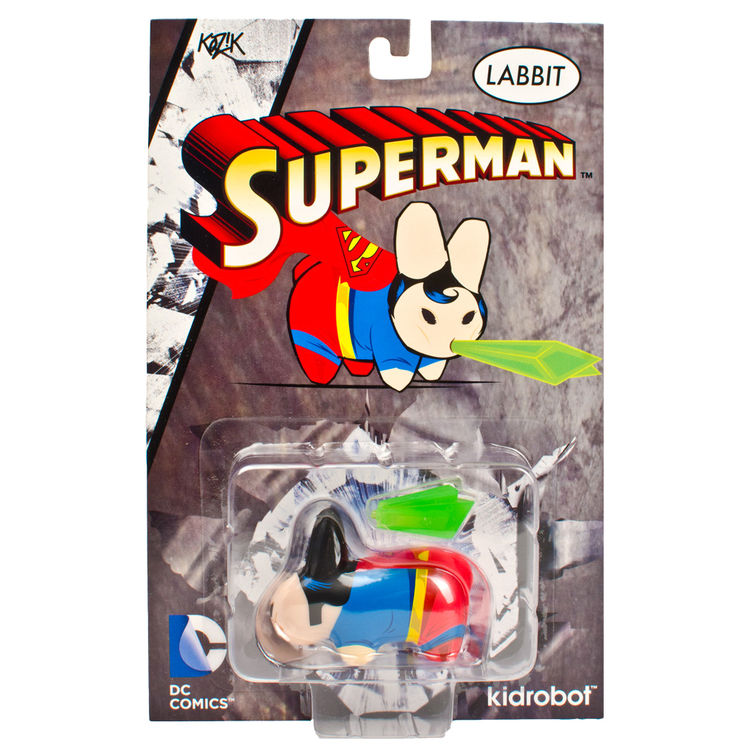 DC Labbit - Superman by Frank Kozik
