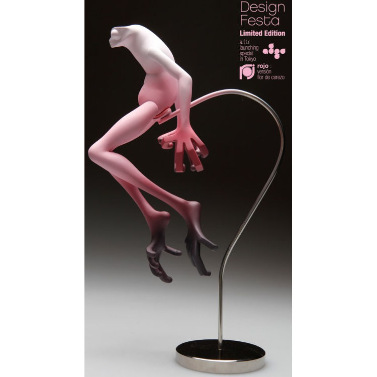 Apo Frog - rojo : versión flor de cerezo by Twelvedot (Hyunseung Rim)