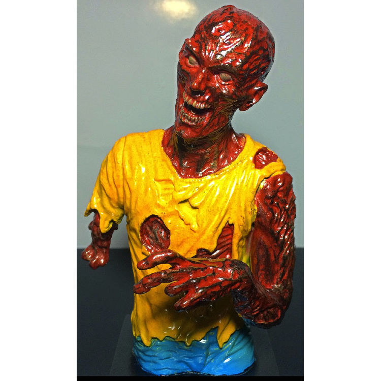 Dead Vinyl Bust - yellow by Kid Ink Industries (Kris Dulfer)