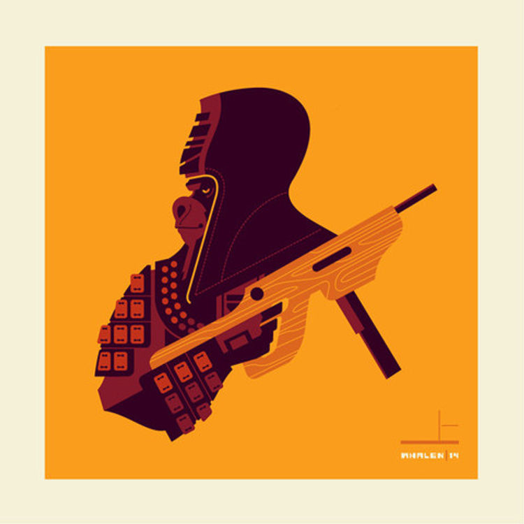 Ape'd General by Tom Whalen