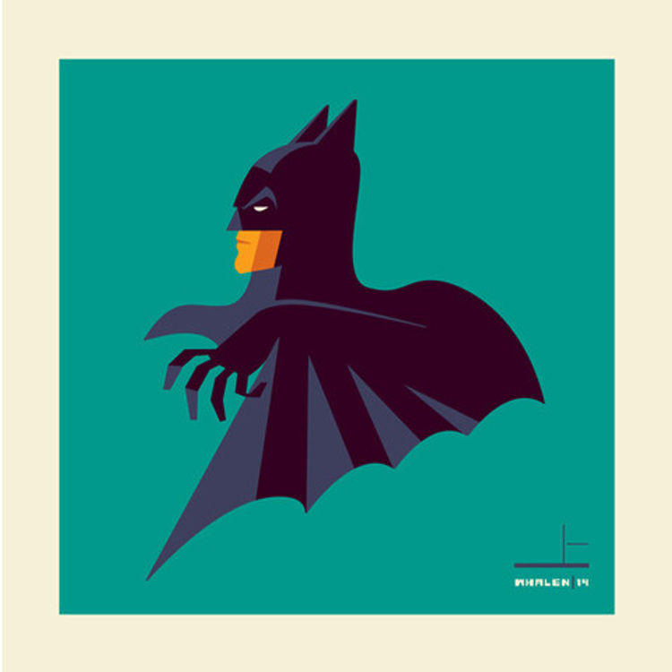Knight'd (Blue) by Tom Whalen