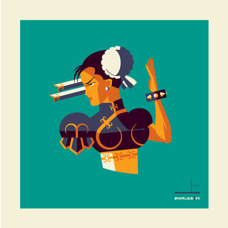 Lightning Kick'd by Tom Whalen