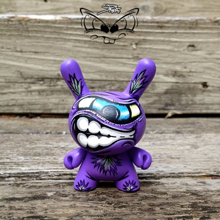 Purple Rioteerclops by J.Riot