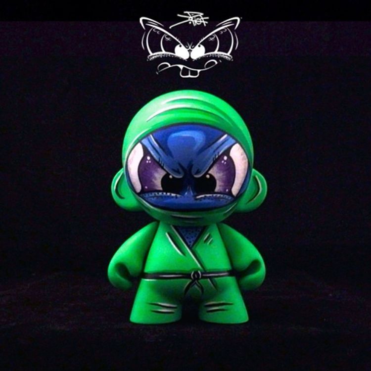 Green Ninja Rioteer Munny by J.Riot