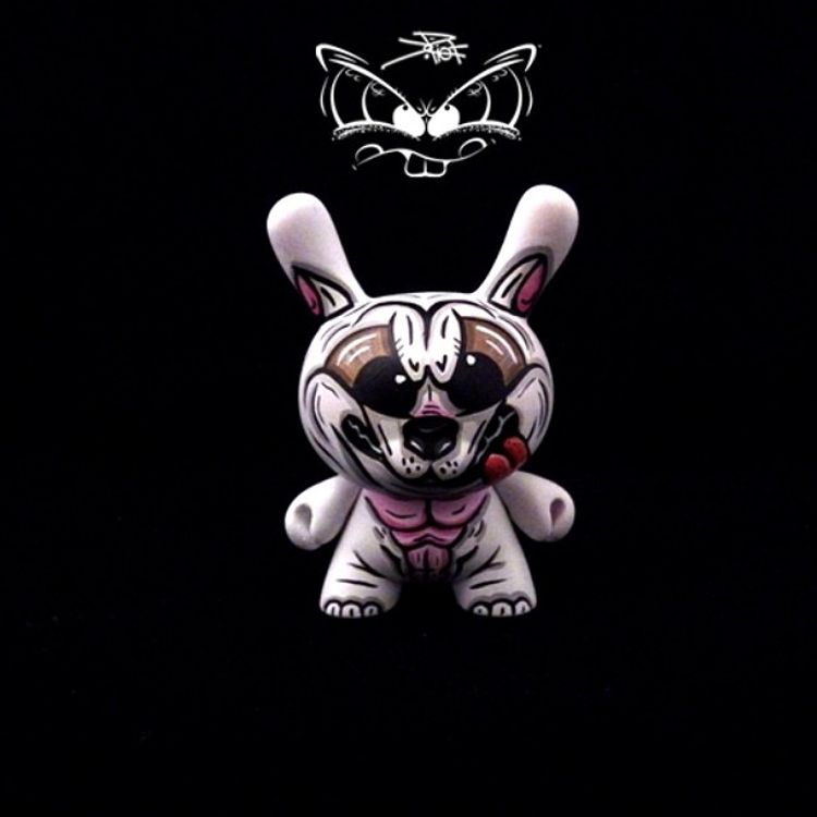 The Bull Terrier Rioteer by J.Riot