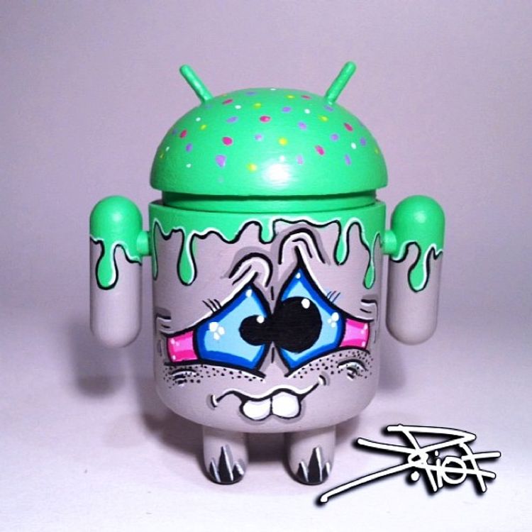 Lime Drip Rioteer Droid by J.Riot