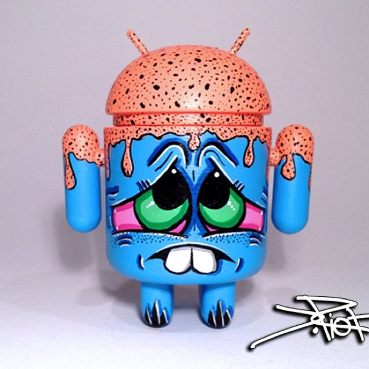 Lava Drip Rioteer Droid by J.Riot