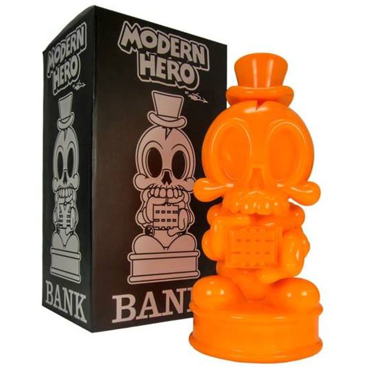 Orange Modern Hero Bank
