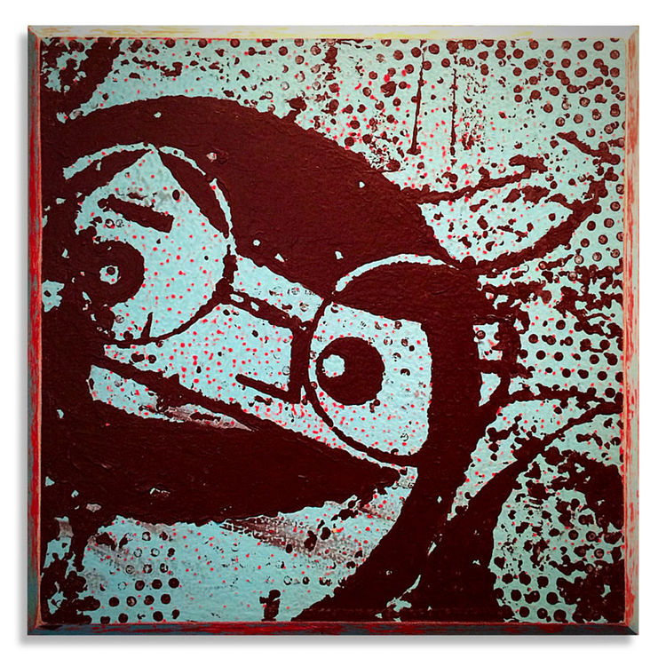 Face Invader - Four Eyes by BASK (Ales Bask Hostomsky)