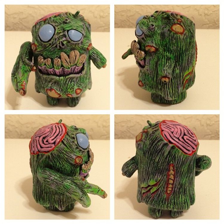 Little Freak Zombie Droid by Nick Berrett