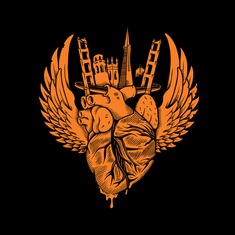 I LEFT MY HEART IN SF by Jeremy Fish