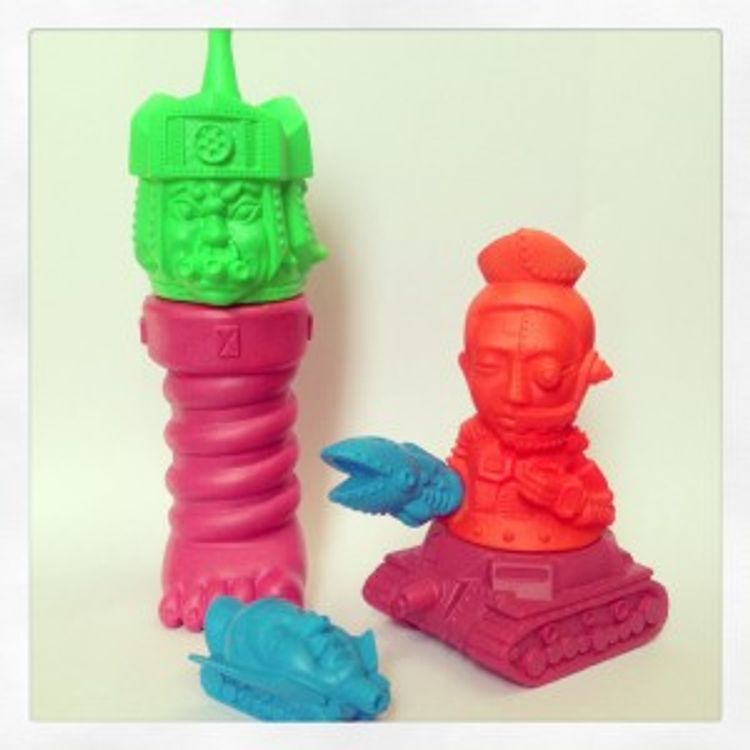 DR. Miroku cheap toy color by Mirock Toy (Yowohei Kaneko)