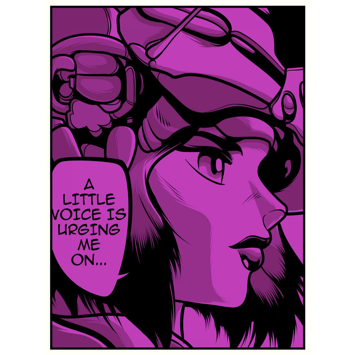 A Little Voice is Urging Me On.