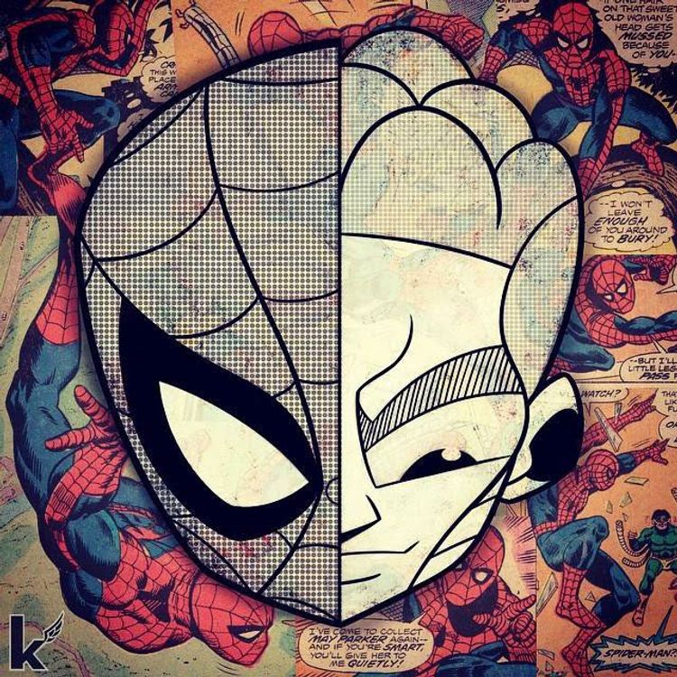 "The Spidey Morales" print by kaNO