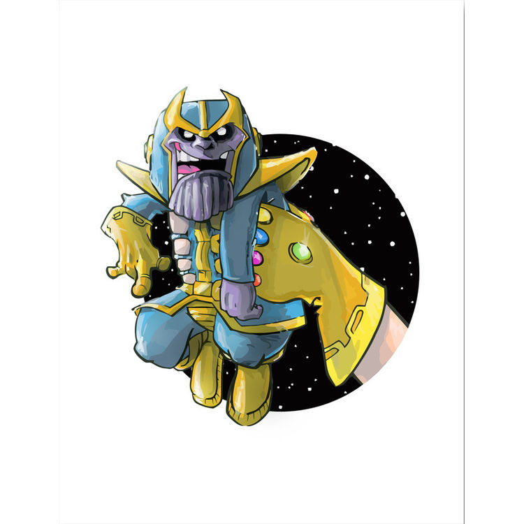 Hand Over The Hero - THANOS by Tony Poulson (thetonus)