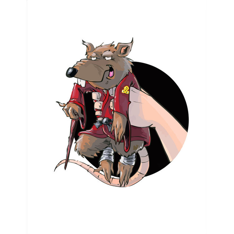 Hand Over The Hero - MASTER SPLINTER by Tony Poulson (thetonus)