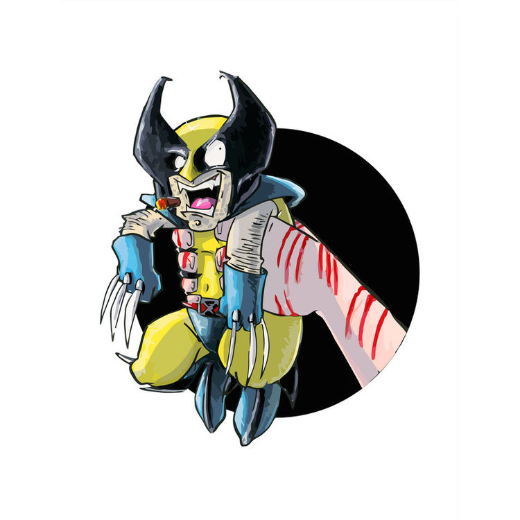 Hand Over The Hero - WOLVERINE by Tony Poulson (thetonus)