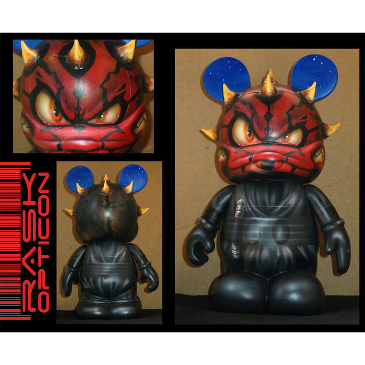 Darth Maul Donald Duck by Rask Opticon