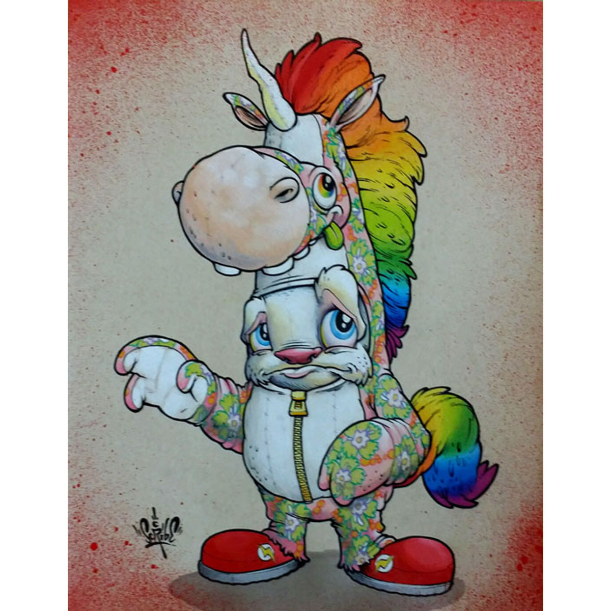 Someone is bummed his mom found the costume off Pintrest