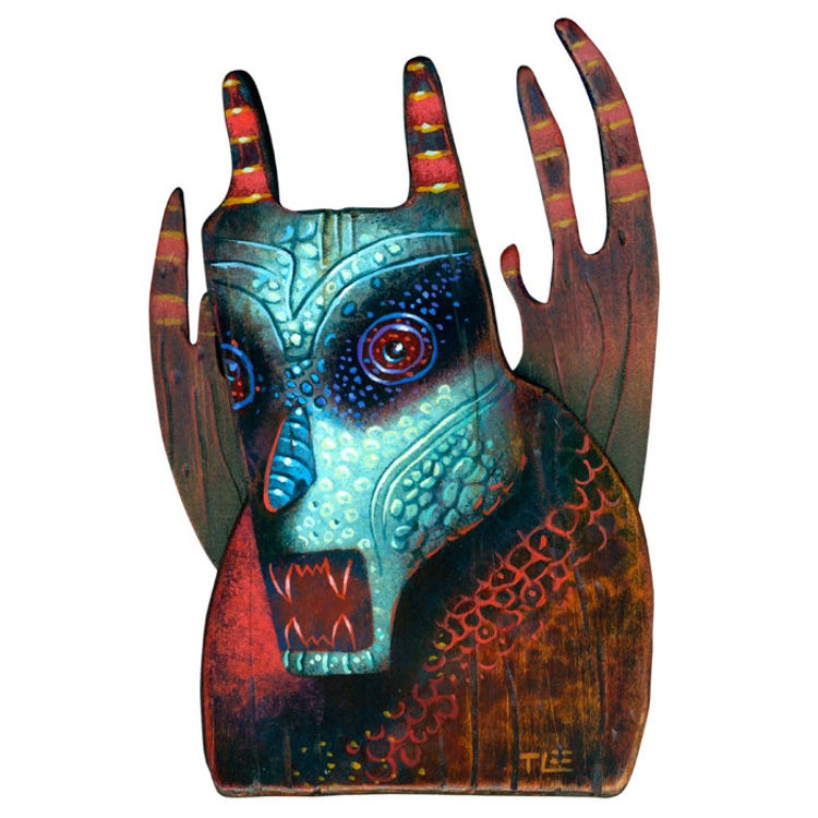 Demon in Blue by Tim Lee