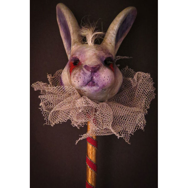 Bleeding Eye Bunny #1 by Carisa Swenson