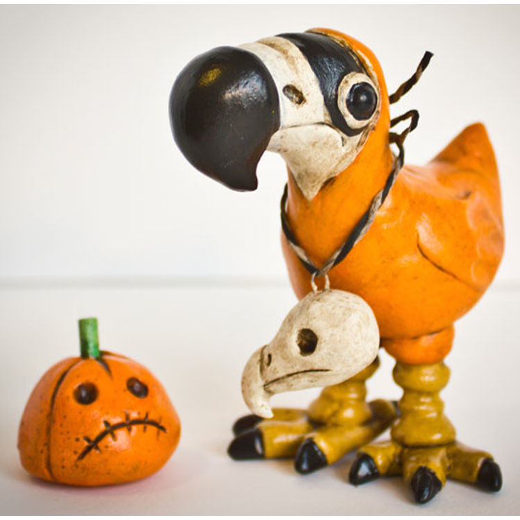 Masquerade Dodo & Pumpkin by Valency Genis