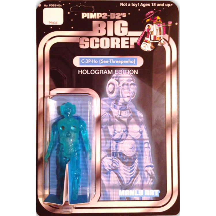 C-3P-Ho - Hologram Edition 2014 NYCC Exclusive by ManlyArt (Jason Chalker)