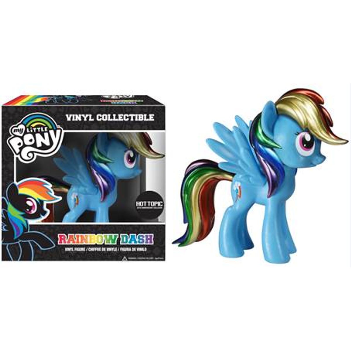 Metallic Rainbow Dash - Hot Topic Exclusive