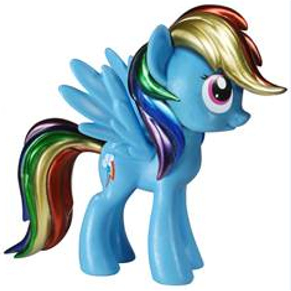 Metallic Rainbow Dash - Hot Topic Exclusive