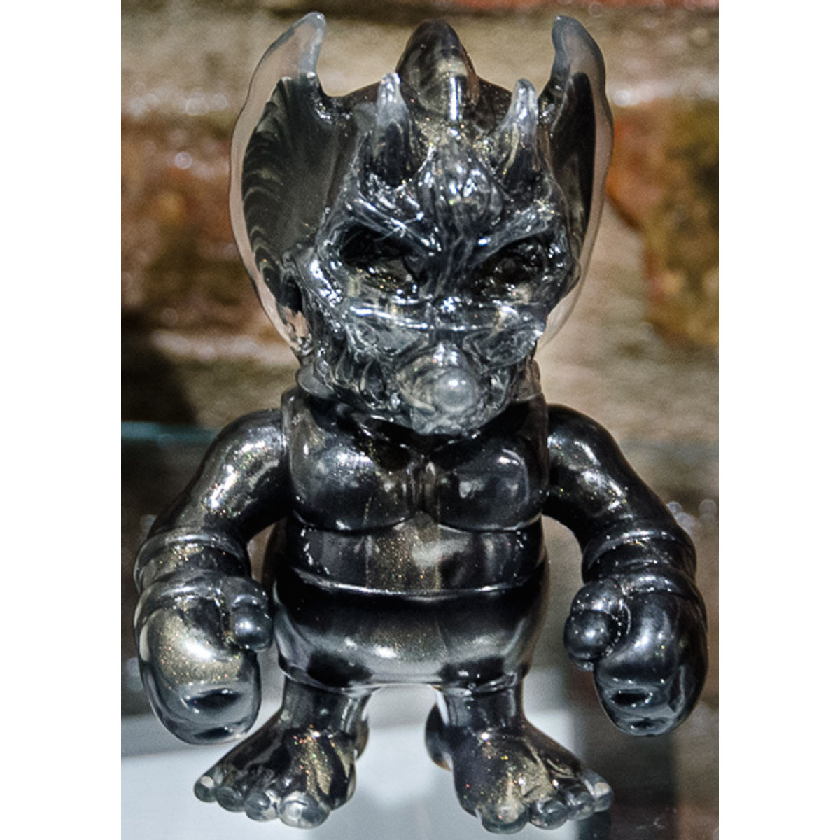 Fink Shit - black gold lame