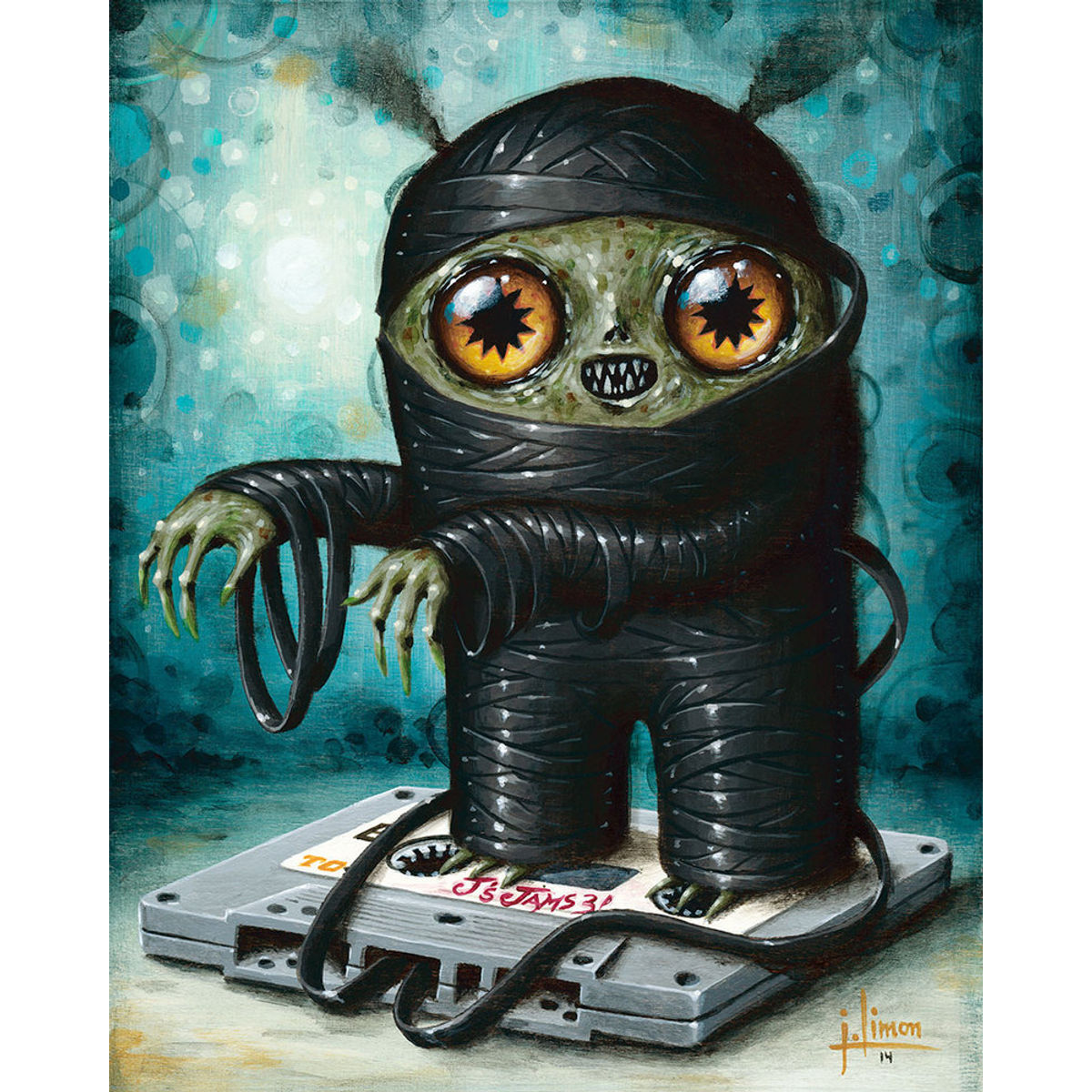 CRYPTIDBIT POW NO. 5 (ORIGINAL) - Mix-Tape Mummy