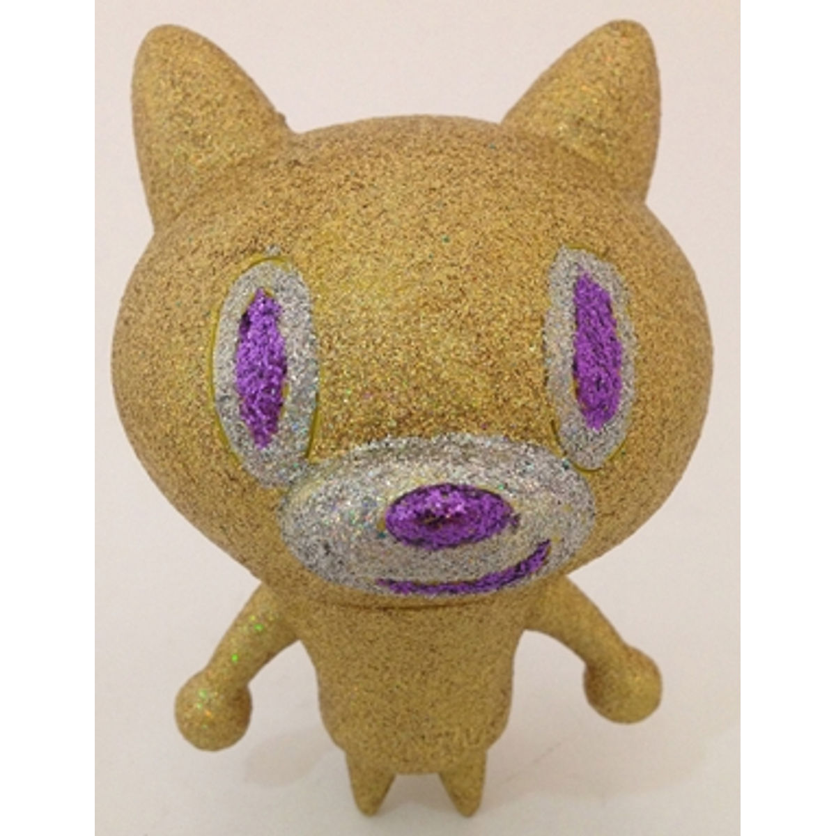Mao Cat Gold Glitter