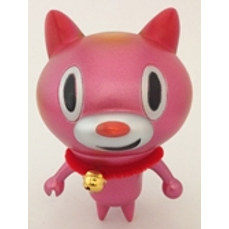 Fortune Maneki Mao Cat - red by Touma