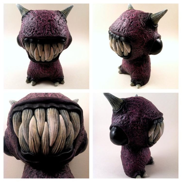 Purple Monster by ShadowWorkArt