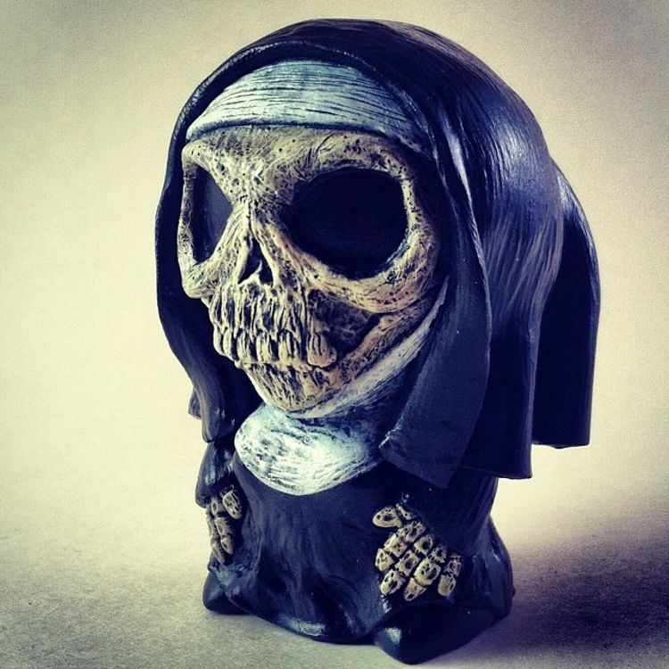 Skeletal Nun by ShadowWorkArt