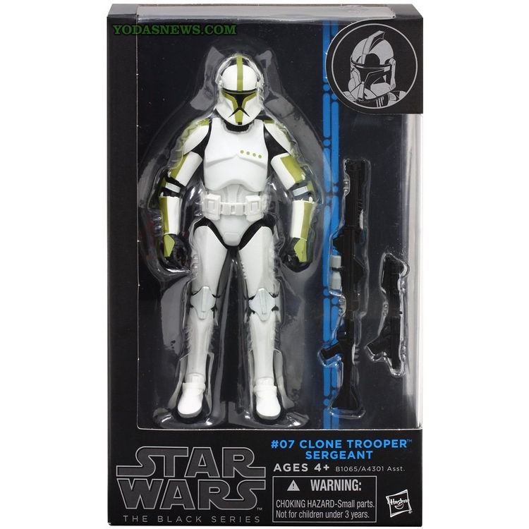 STAR WARS THE BLACK SERIES 6" Clonetrooper Sergeant by Star Wars