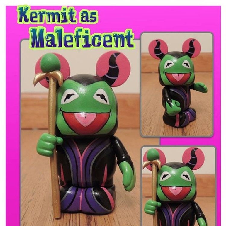 Kermit as Maleficent by crazy4vinyls (Josh Edwards)