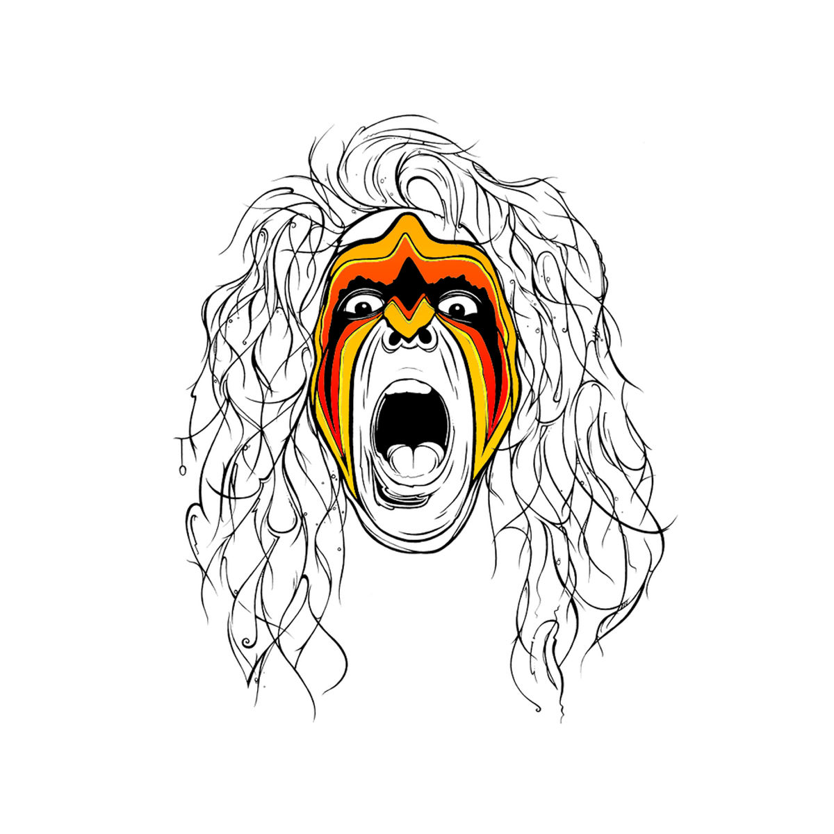 THE ULTIMATE LEGEND - Fire Paint