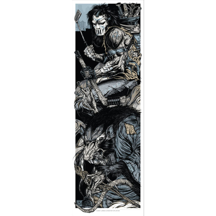 CASEY JONES & SPLINTER - Variant by Rhys Cooper