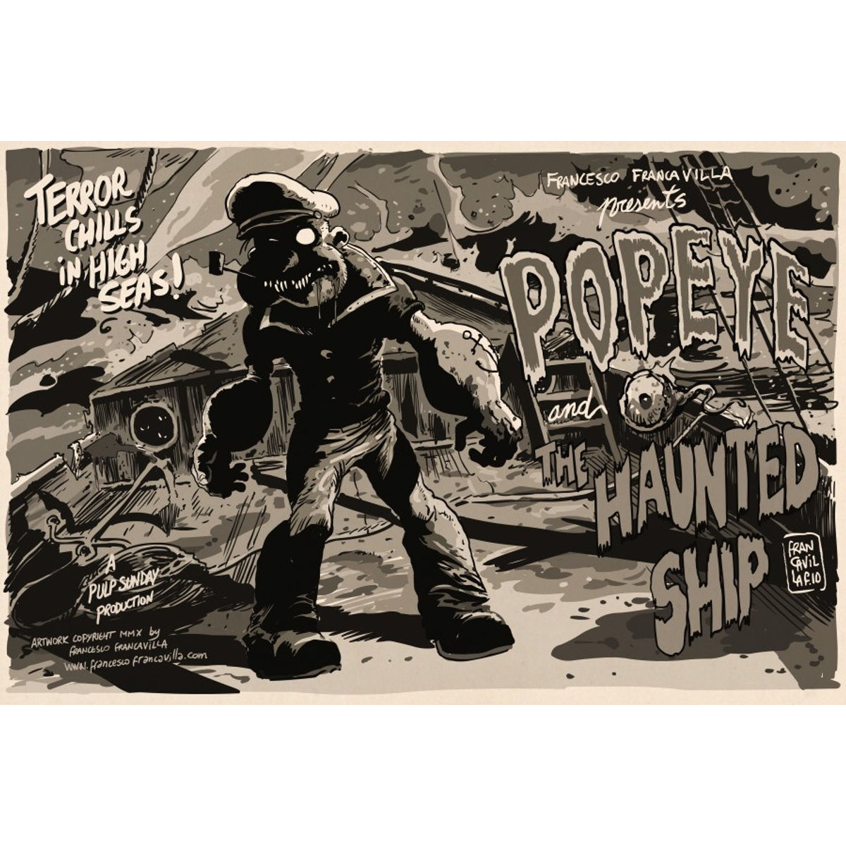 Popeye And The Haunted Ship
