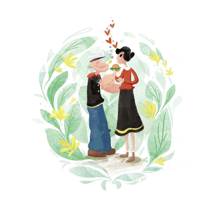 Love Burger by Maria Vitan