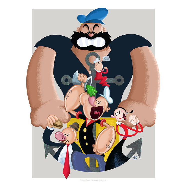 Oh Popeye! by Sam Carter