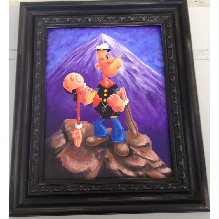 Popeye Y Oliva by Eric Gonzalez