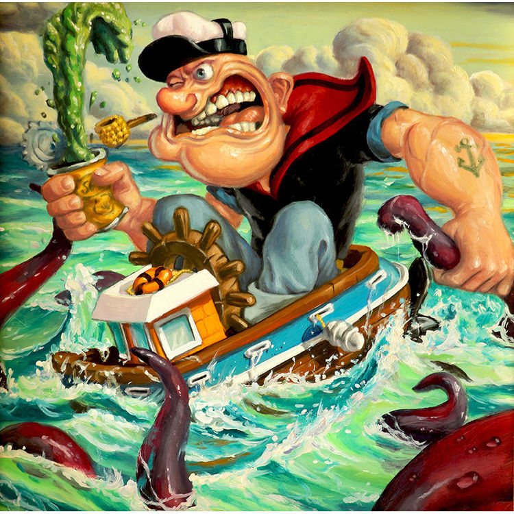 Popeye by Johnny Crap (Jonathan Bergeron)