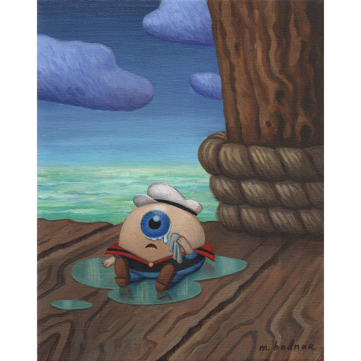 Popeye's Missing Eye