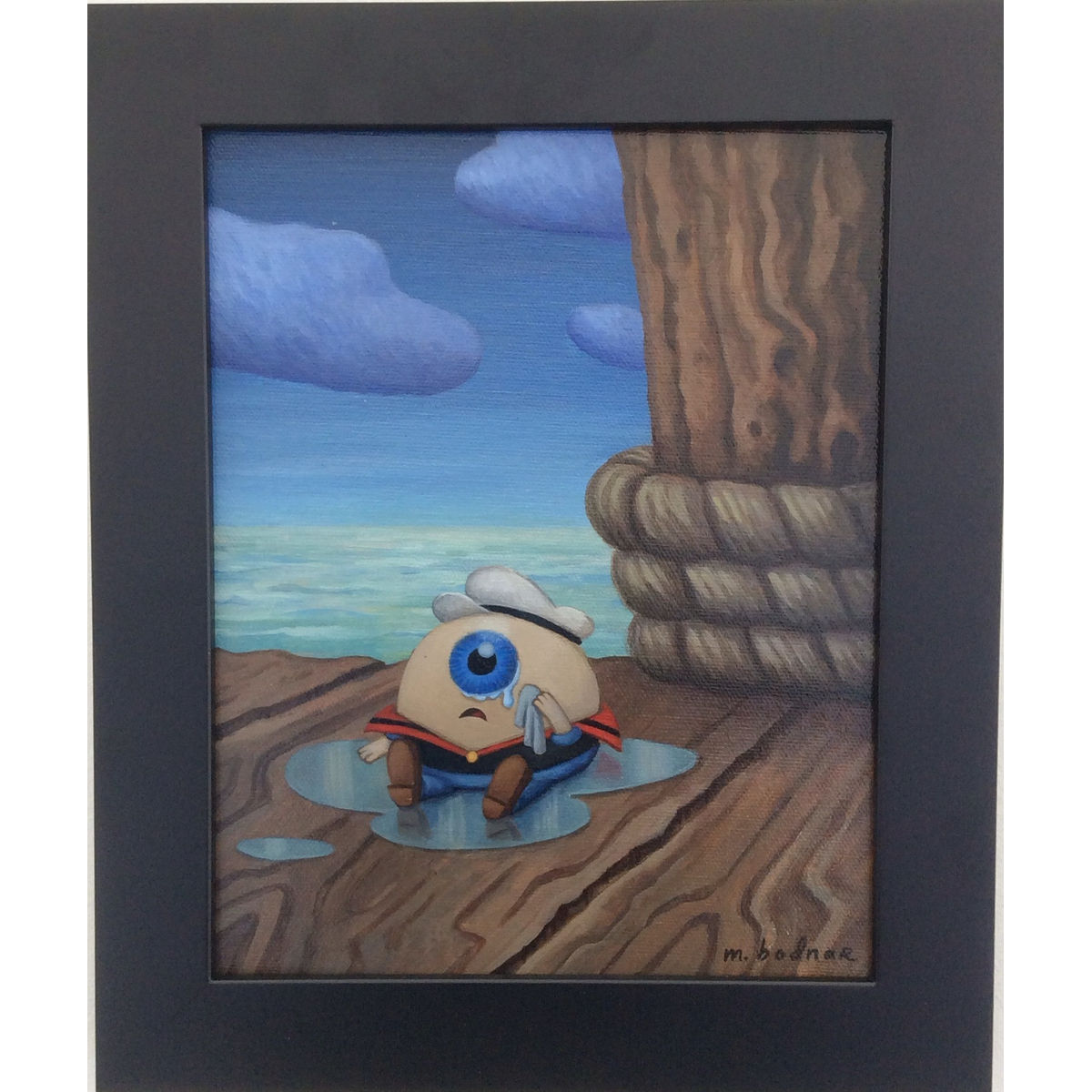 Popeye's Missing Eye