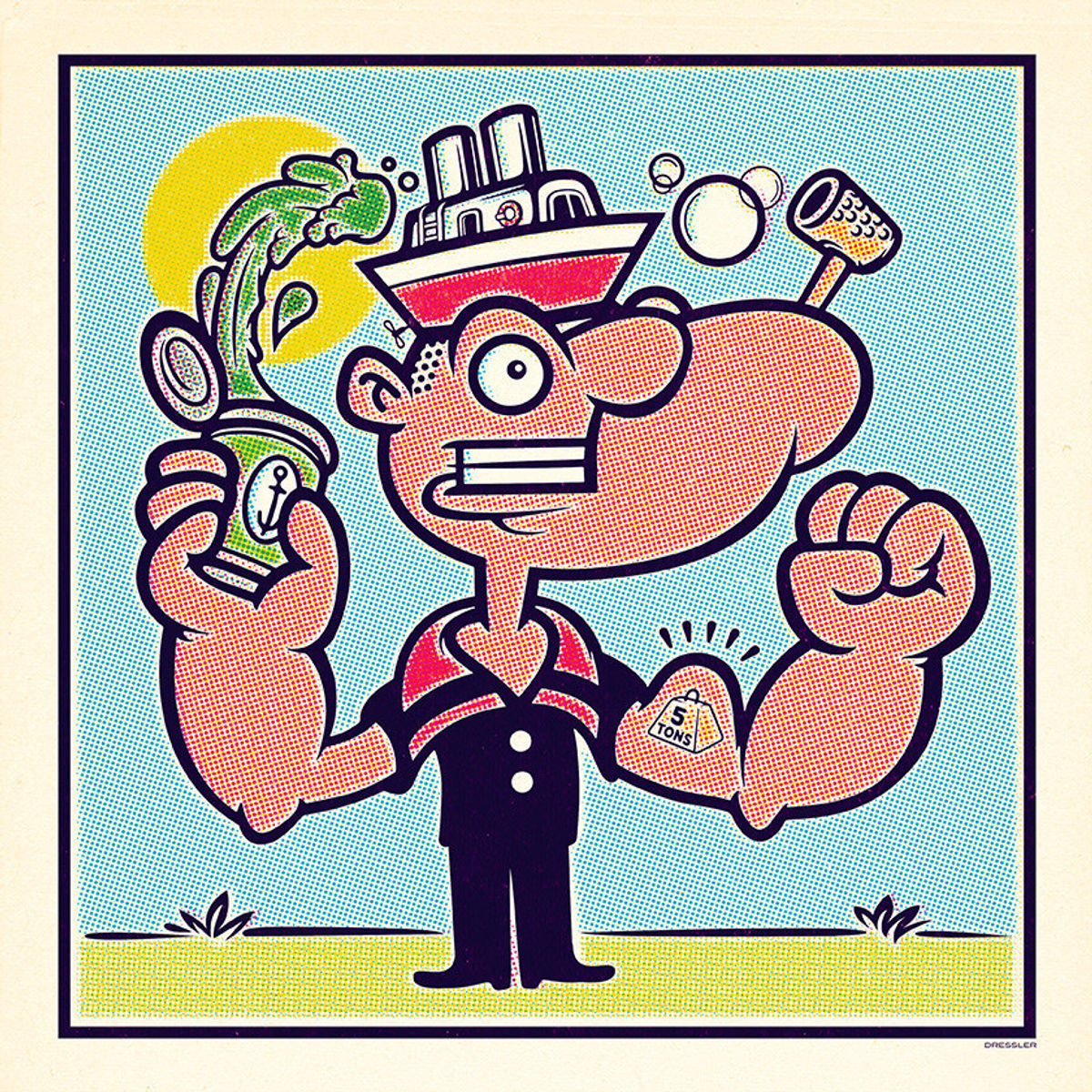 "Sailorman" On Canvas