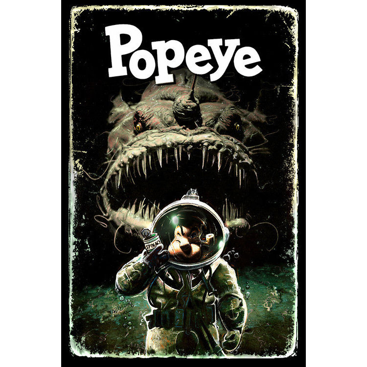 The Deep Sea Adventures Of Popeye by Nathan Anderson
