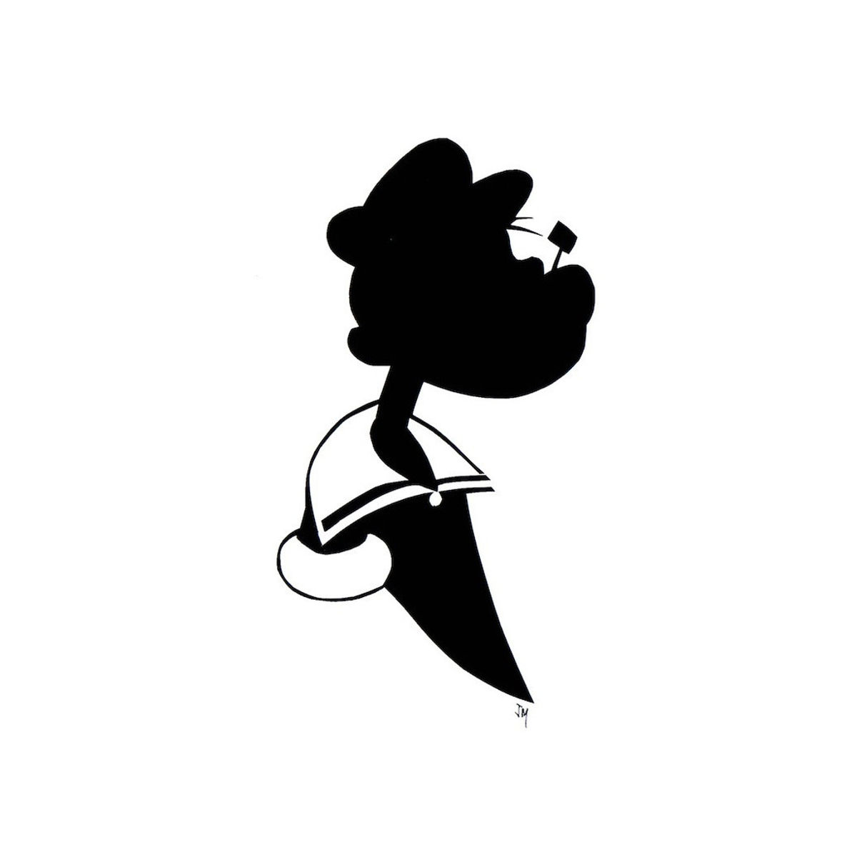 The Sailor Man In Silhouette