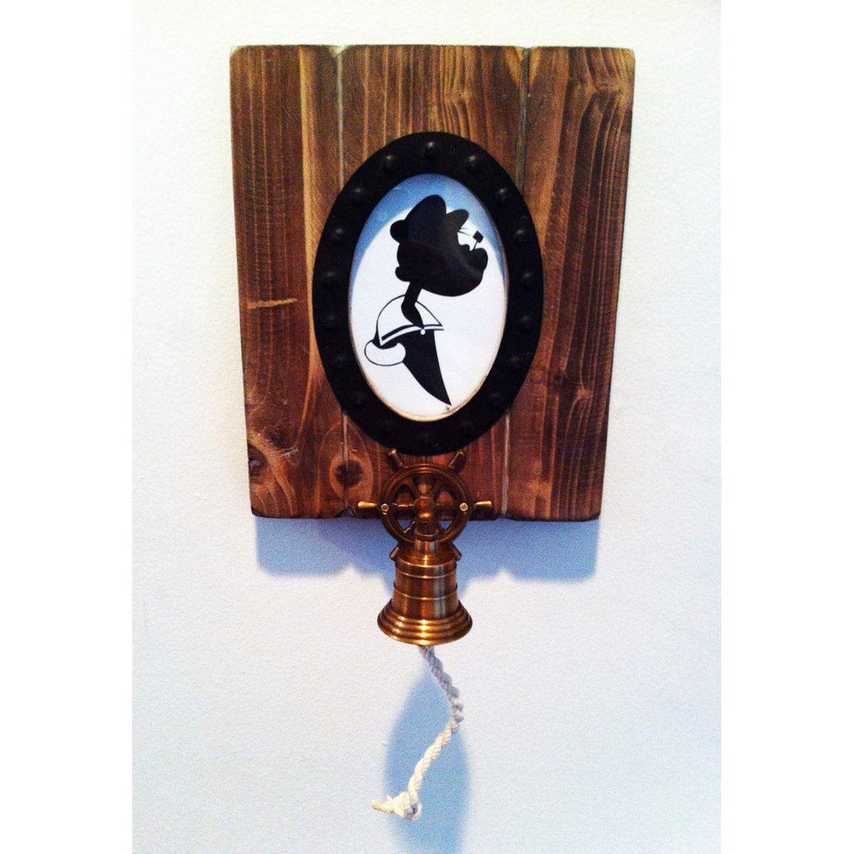 "The Sailor Man In Silhouette" Original